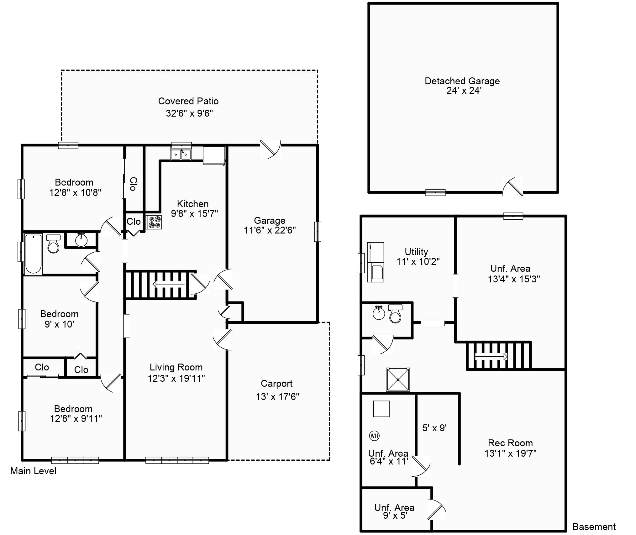 2273 N Fairview Avenue, Decatur, IL Floorplan